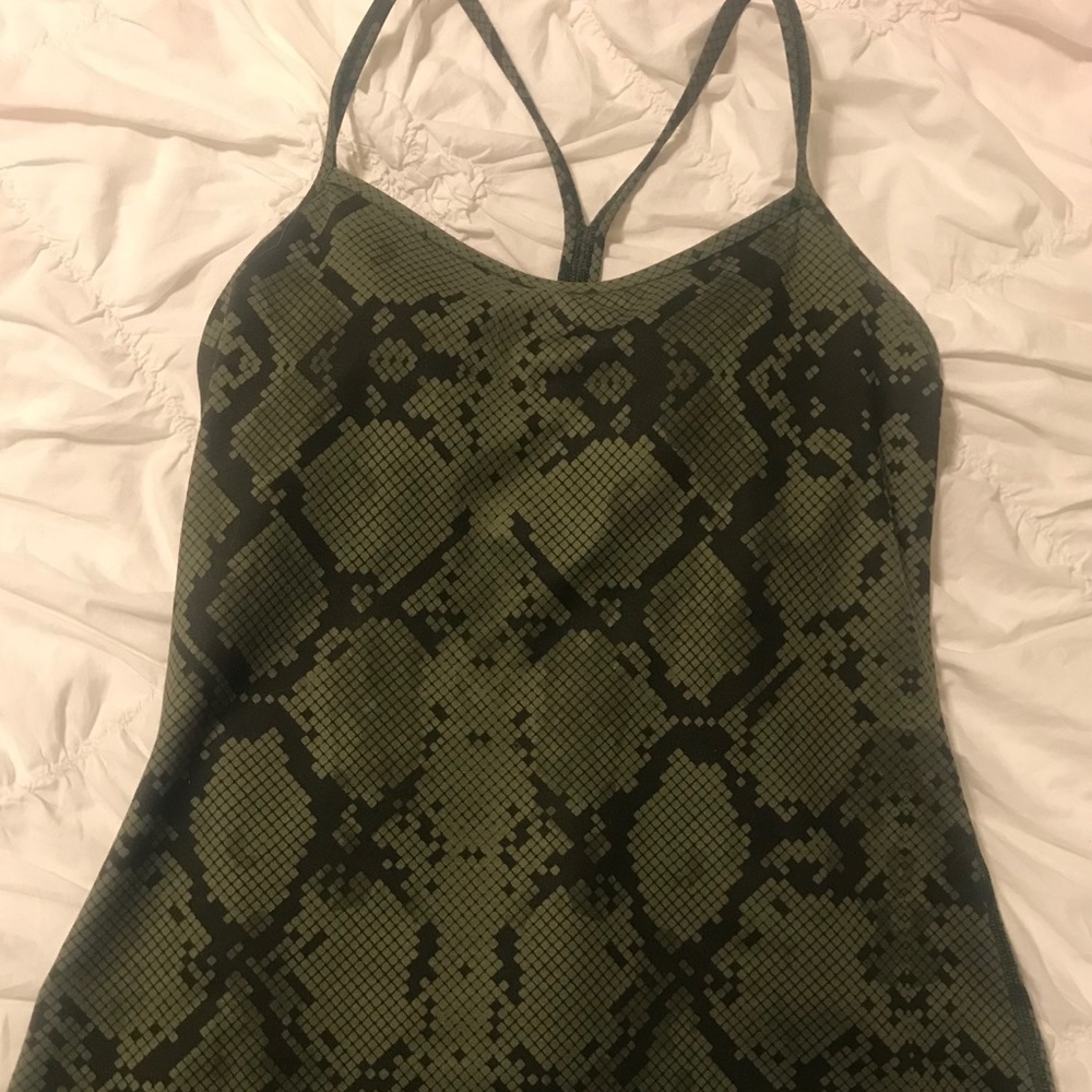 Lululemon camo tank top
